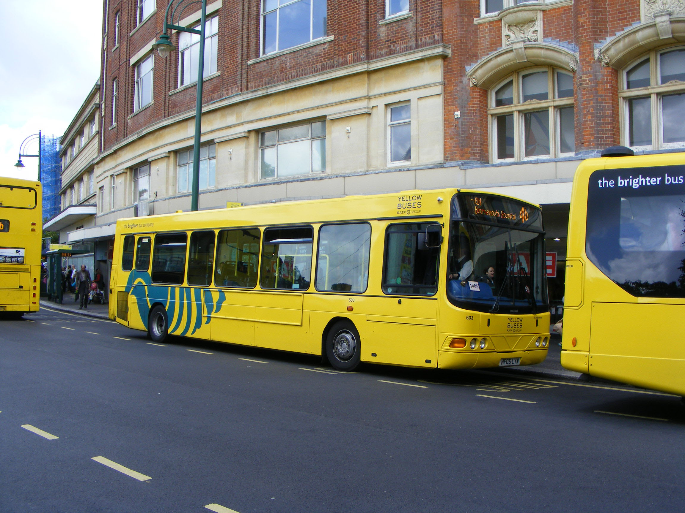 Bournemouth Yellow Buses SHOWBUS BUS IMAGE GALLERY RATP